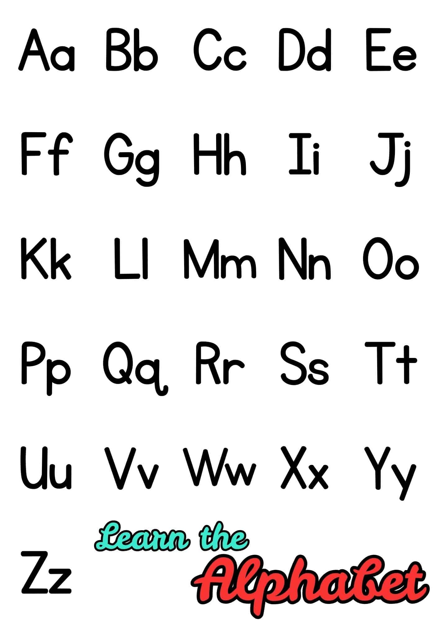 11 Free Printable Alphabet Charts Teach Prints 11 Free Printable Alphabet Charts Teach Prints