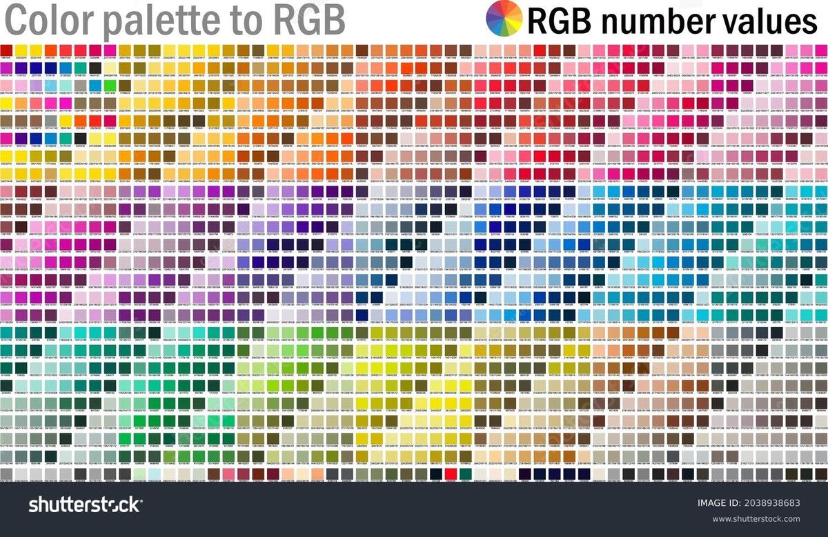 11 Thousand Rgb Color Chart Royalty Free Images Stock Photos Pictures Shutterstock