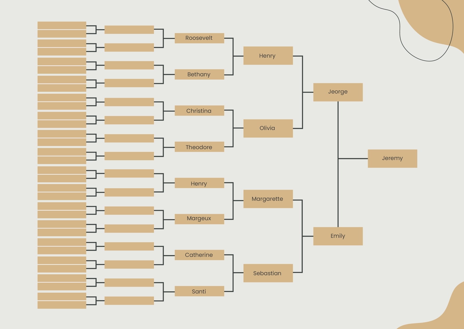 6 Generation Family Tree Chart In Illustrator PDF Download Template 6 Generation Family Tree Chart Printable And Editable Genealogy Template PDF Etsy