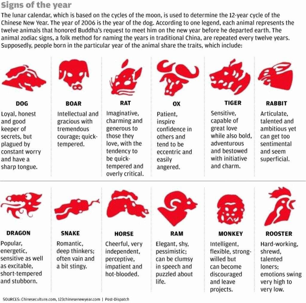 7 Chinese Zodiac Ideas Chinese Zodiac Zodiac Chinese Zodiac Signs Chinese Zodiac Chart Etsy