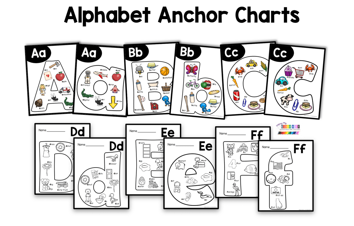 Alphabet Keeping My Kiddo Busy