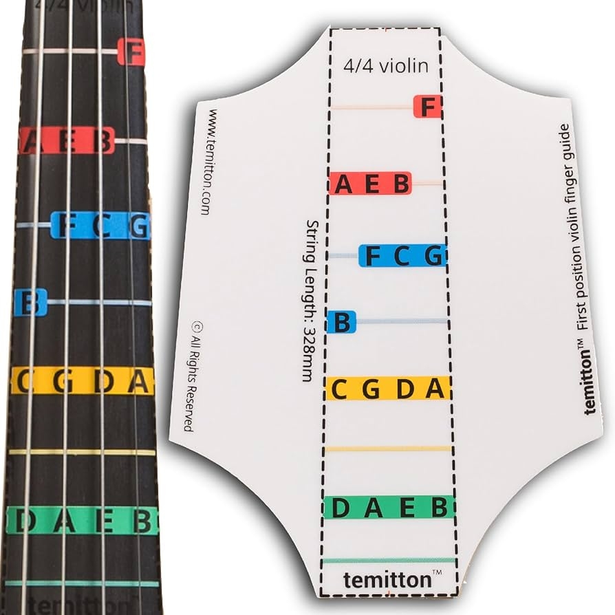 Amazon Non Adhesive Violin Finger Guide And Fingering Chart Static Cling Fingerboard Stickers Note Labels Type B Note Names 4 4 Full Size Musical Instruments Amazon Non Adhesive Violin Finger Guide And Fingering Chart Static Cling Fingerboard Stickers Note Labels Type B Note Names 4 4 Full Size Musical Instruments