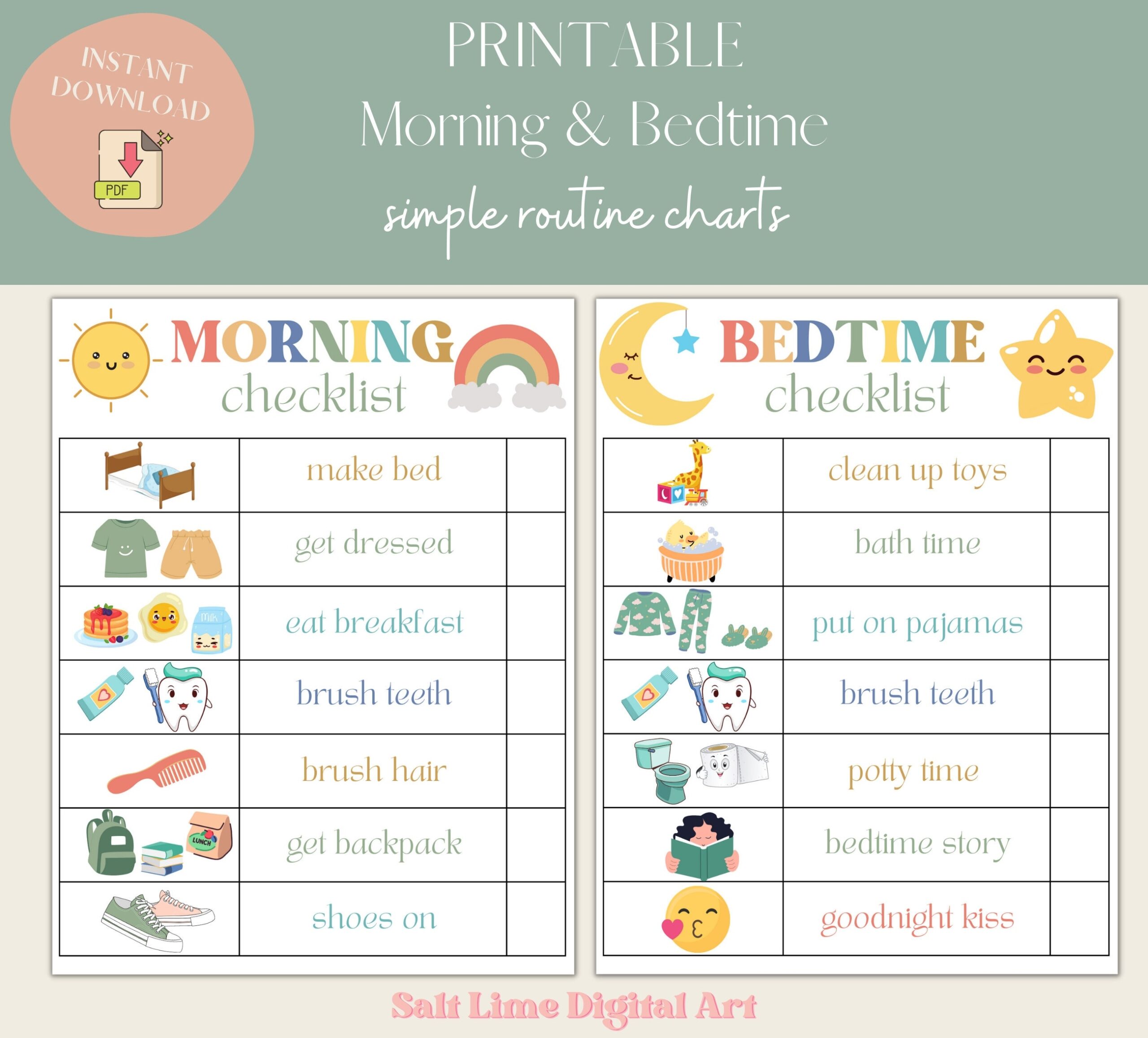 Bedtime Routine For Kids Morning Routine Checklist Printable Responsibility Chart Kids Chart Instant Digital Download PDF Etsy Finland Bedtime Routine For Kids Morning Routine Checklist Printable Responsibility Chart Kids Chart Instant Digital Download PDF Etsy Finland