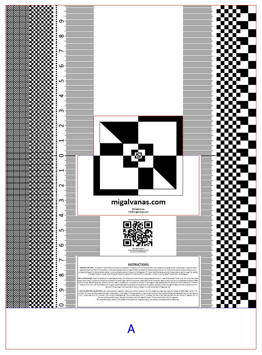 Calibration Chart Nikon Focus Calibration Fine Tuning Canon Micro Adjustment Nikon Af Fine Tune Chart Lens