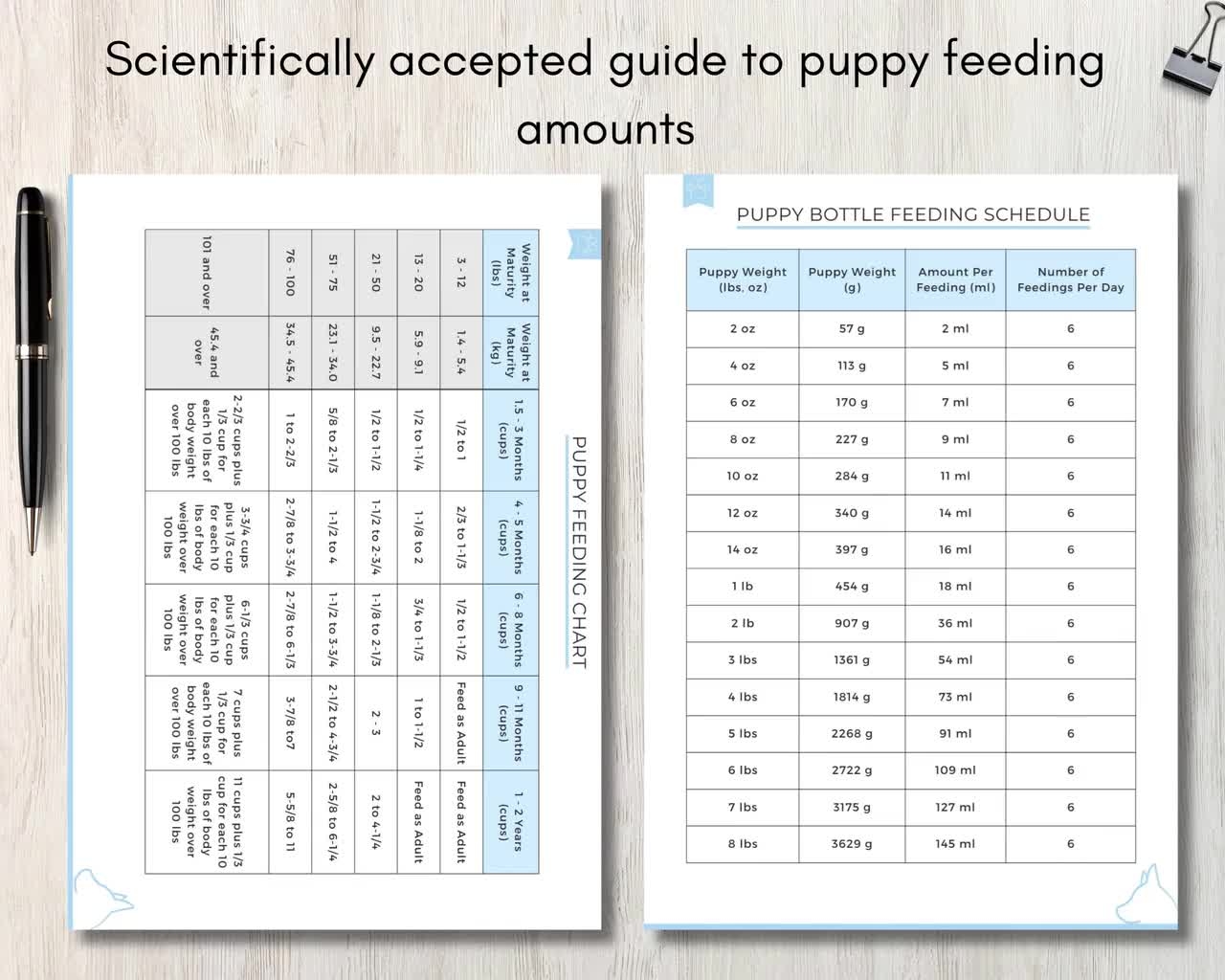 Chart By Oz Should How Much Milk To Feed 5 Month Old Baby Newborn Puppy Feeding How Much Food Should I Feed My Dog Chewy