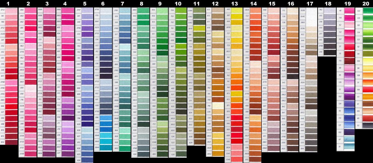 CHAT Does Anyone Have A Color Chart With Every DMC Color Listed I Googled And Nothing Solid Like A Pdf Or Photo Popped Up For Me I Know Browns Are 400s But CHAT Does Anyone Have A Color Chart With Every DMC Color Listed I Googled And Nothing Solid Like A Pdf Or Photo Popped Up For Me I Know Browns Are 400s But