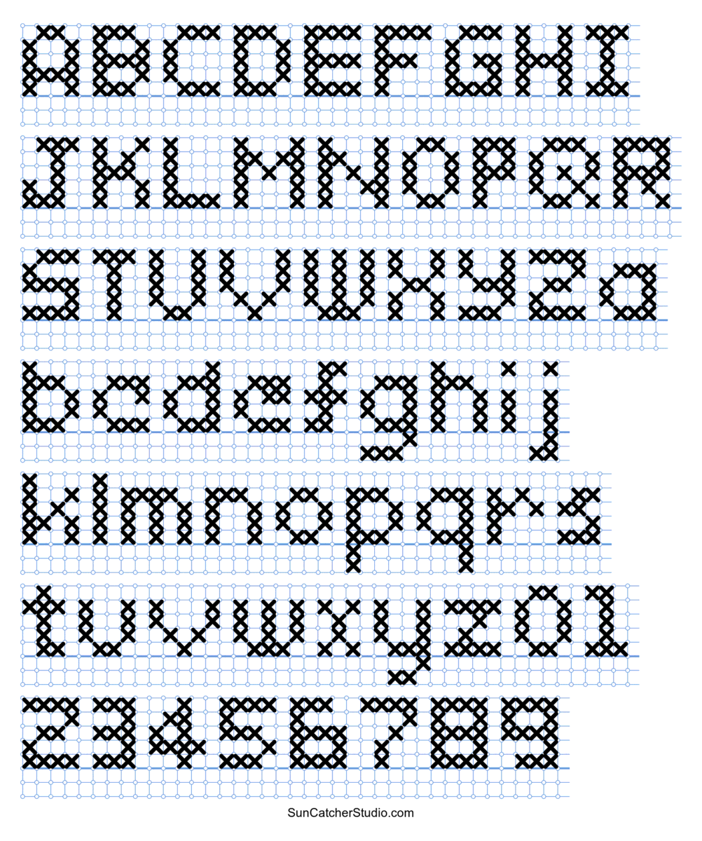 Cross Stitch Letters Generator And Alphabet Font Patterns Free Printables Lettering SVG Files Tools Apps Cross Stitch Letters Generator And Alphabet Font Patterns Free Printables Lettering SVG Files Tools Apps