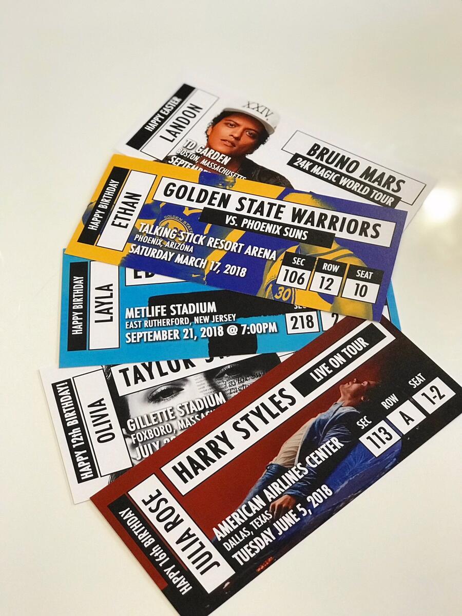 Custom Printed Fake Concert Ticket Sporting Event Ticket Memorabilia Souvenir Collectible Calligraphy Envelope Etsy Custom Printed Fake Concert Ticket Sporting Event Ticket Memorabilia Souvenir Collectible Calligraphy Envelope Etsy
