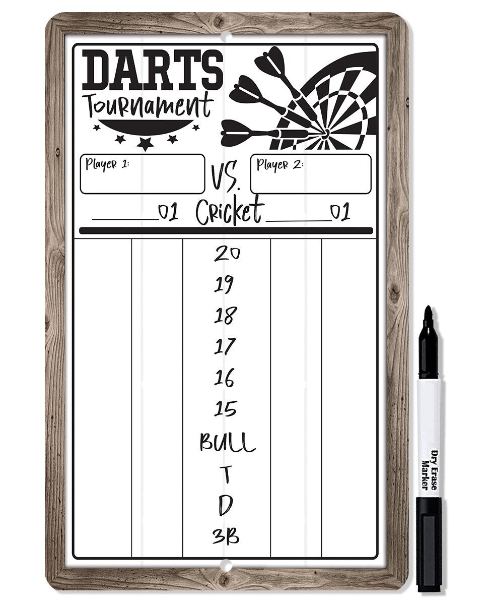 Dart Scoreboard White Dry Erase For Keeping Score In Games Cricket 301 Or 501 Metal Sign Metal Sign Lone Star Art 317455 Jpg Dart Scoreboard White Dry Erase For Keeping Score In Games Cricket 301 Or 501 Metal Sign Metal Sign Lone Star Art 317455 Jpg