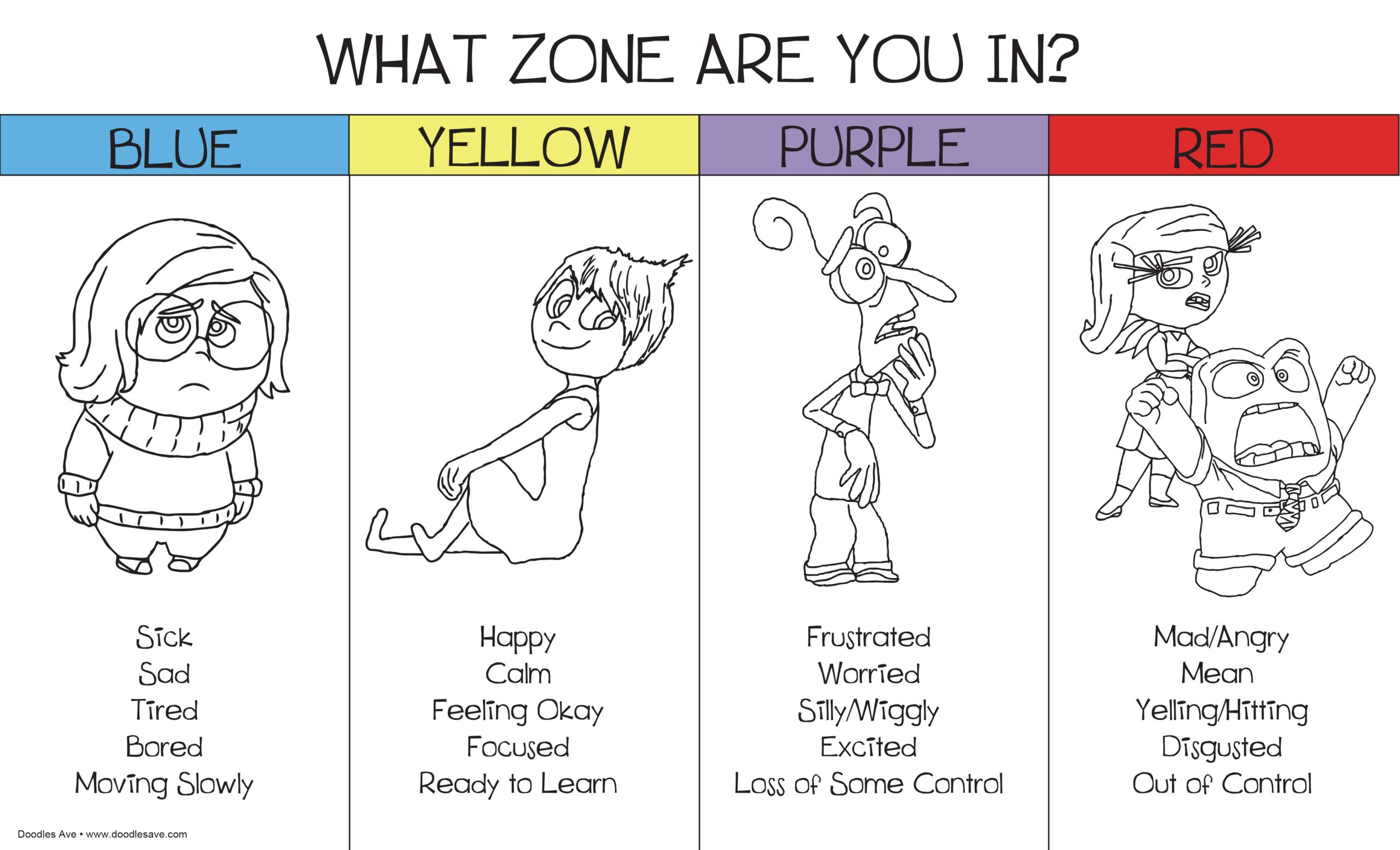 Disney Pixar Inside Out Activities Doodles Ave Disney Pixar Inside Out Activities Doodles Ave