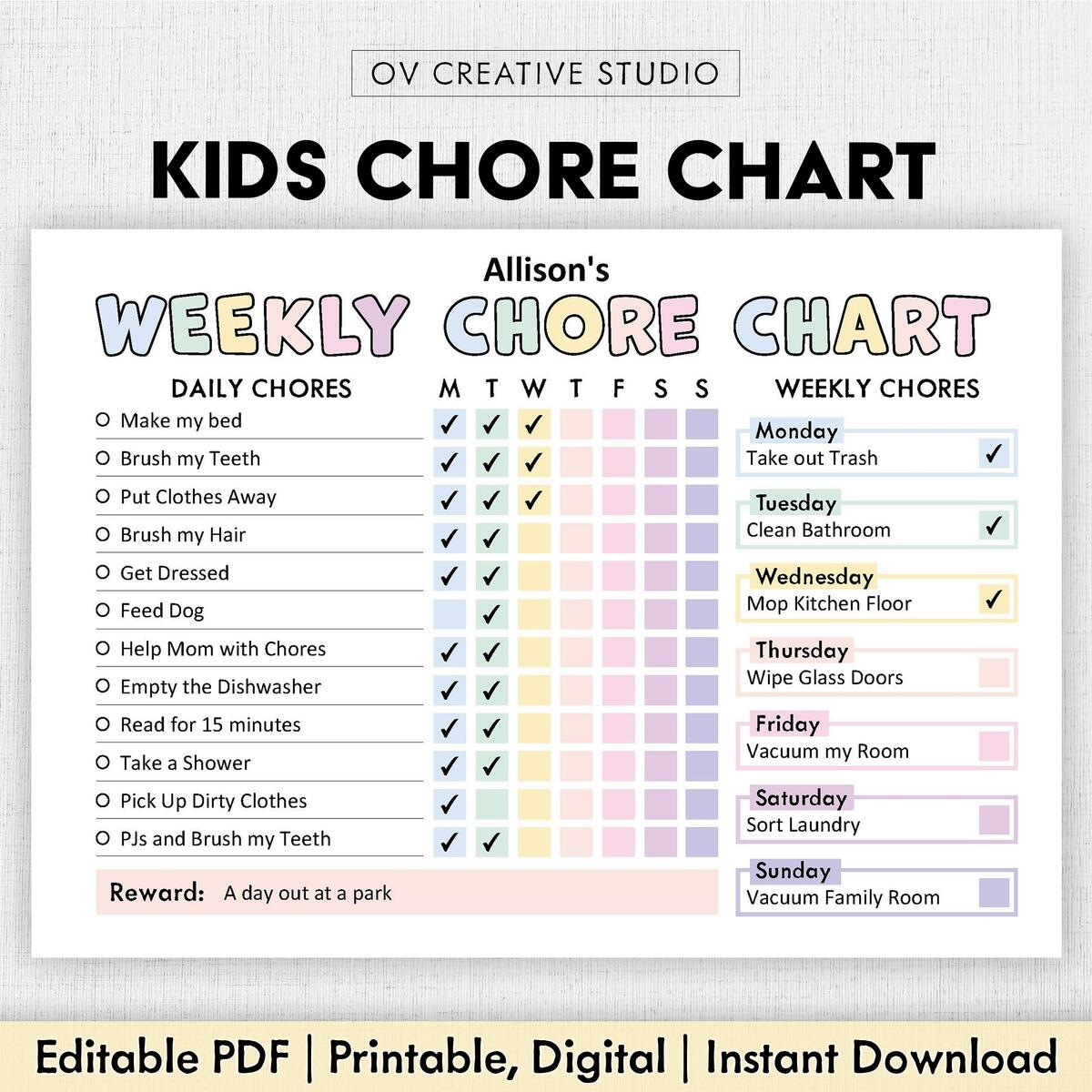 Editable Chore Chart For Kids Printable Kids Daily Weekly Responsibility Chart Kids Chore List Kids Daily Routine Checklist PDF Etsy Denmark Editable Chore Chart For Kids Printable Kids Daily Weekly Responsibility Chart Kids Chore List Kids Daily Routine Checklist PDF Etsy Denmark