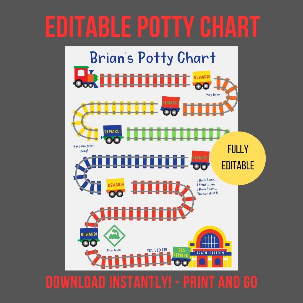Editable Potty Chart Printable Trains Potty Chart Boys Potty Training Chart Reward Chart Trains Potty Training Printable Download Etsy Editable Potty Chart Printable Trains Potty Chart Boys Potty Training Chart Reward Chart Trains Potty Training Printable Download Etsy