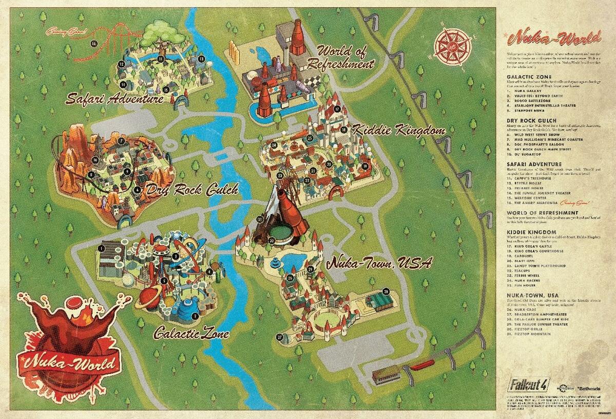Fallout 4 Nuka World DLC Guide Star Cores Hidden Cappy Signs Endings And More VG247 Fallout 4 Nuka World DLC Guide Star Cores Hidden Cappy Signs Endings And More VG247