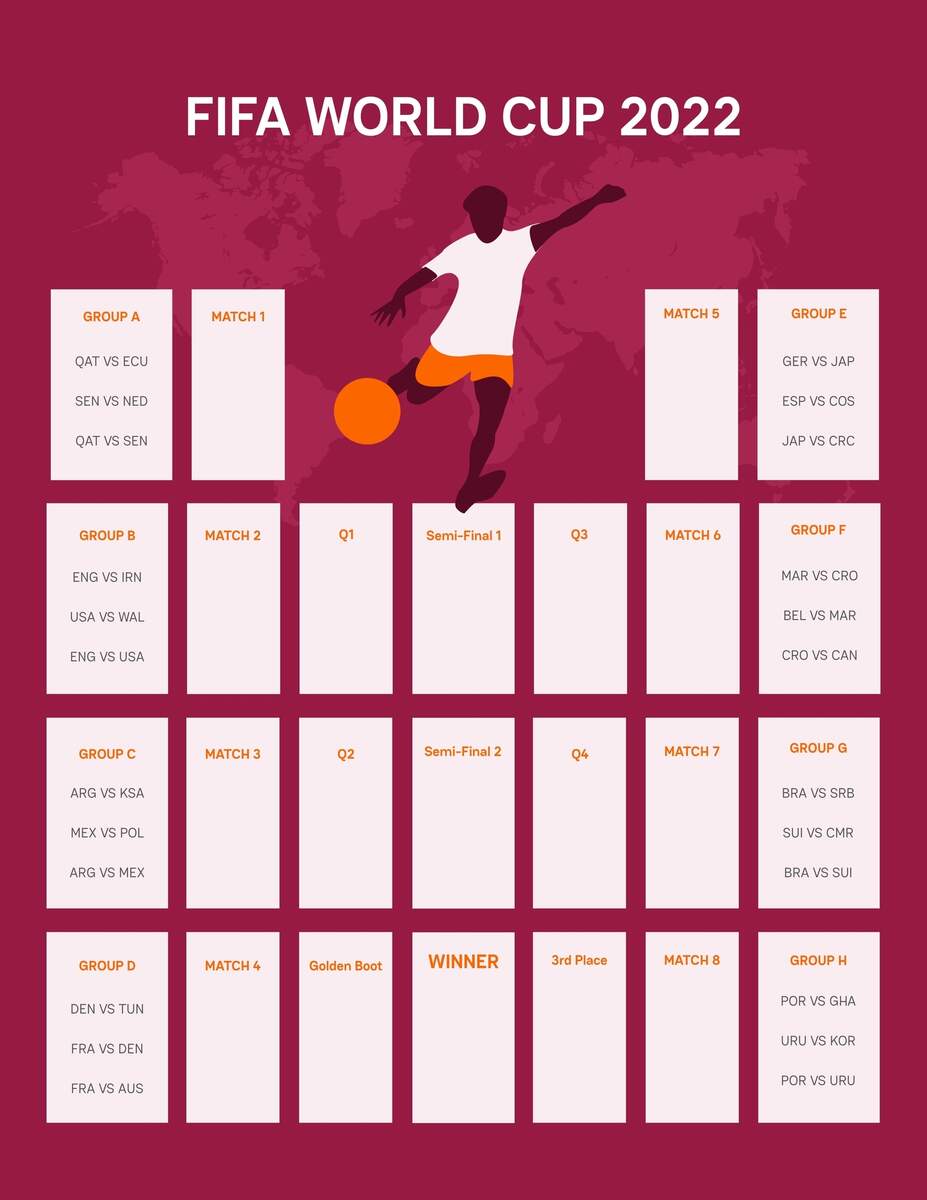 Football World Cup 2022 Wall Chart Nosy Crow