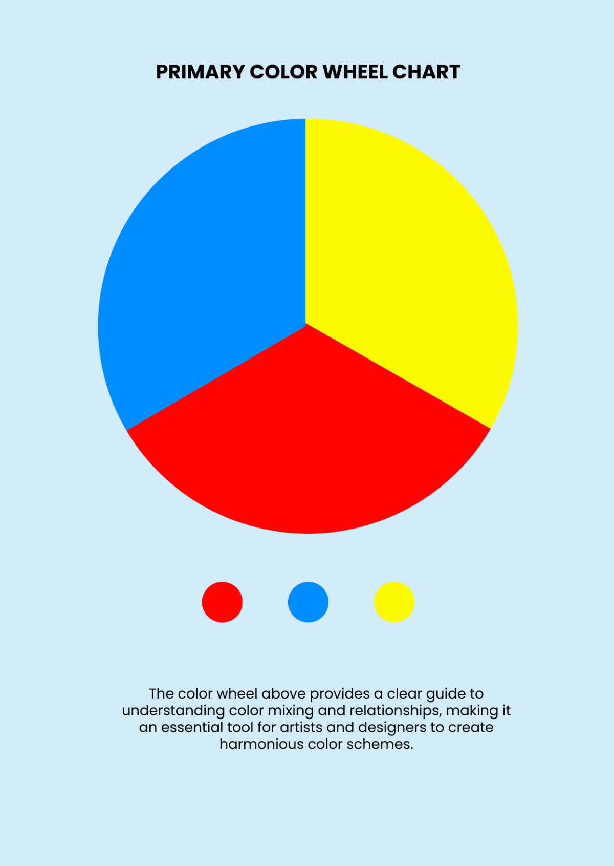 Free Primary Color Wheel Chart Template To Edit Online Free Color Wheel Chart Templates Editable And Printable