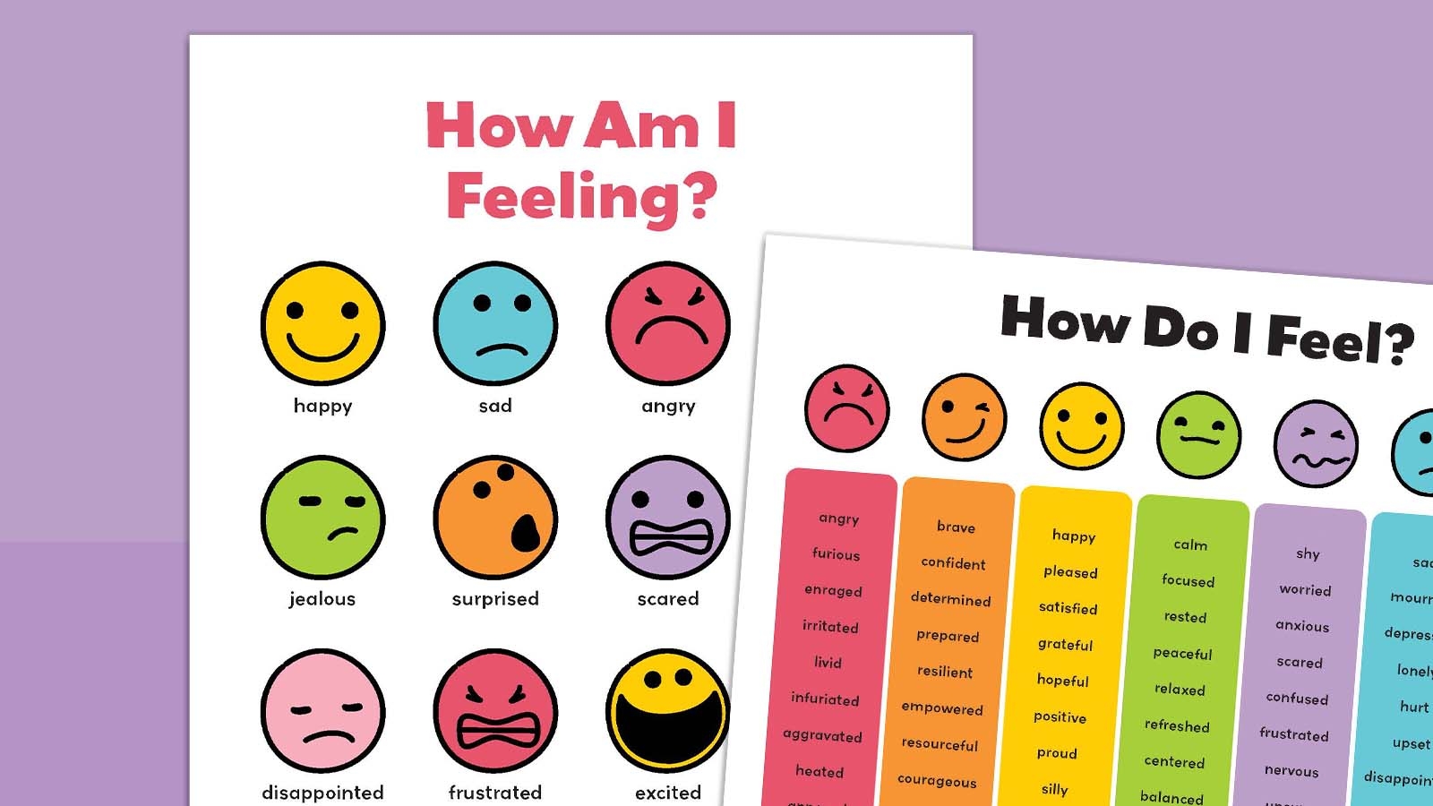 How Using An Emotions Chart Helped My Toddler And Me