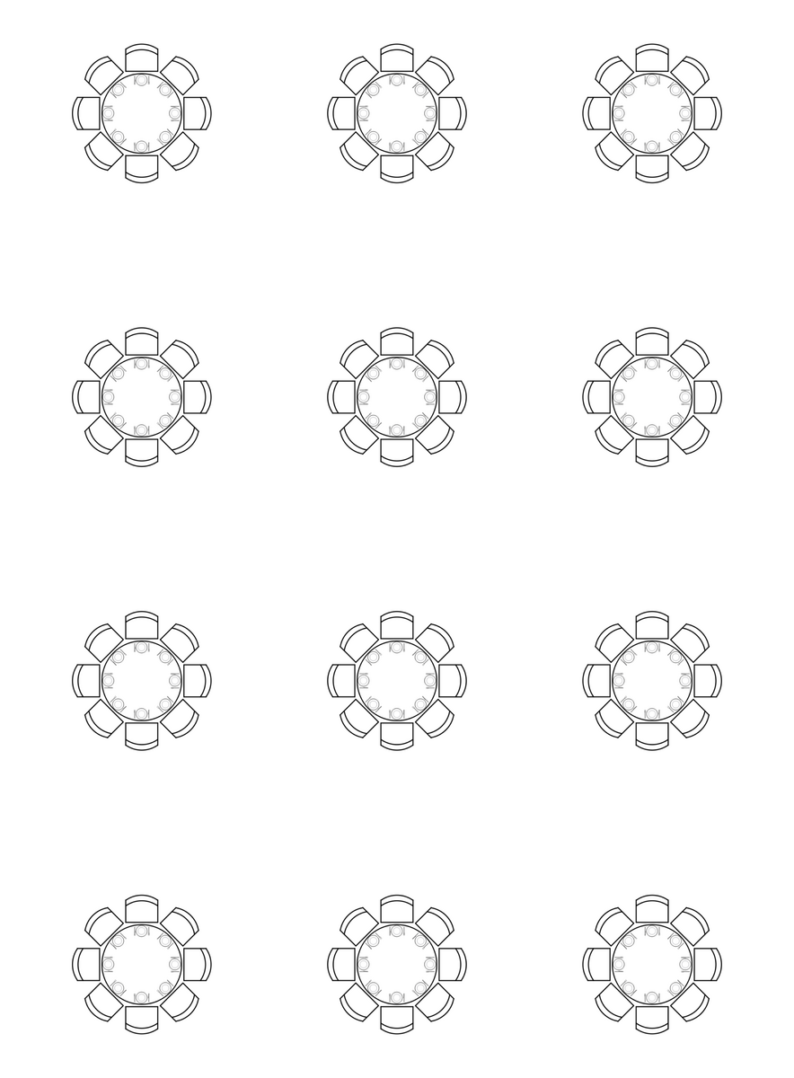Free Table Seating Plan Templates