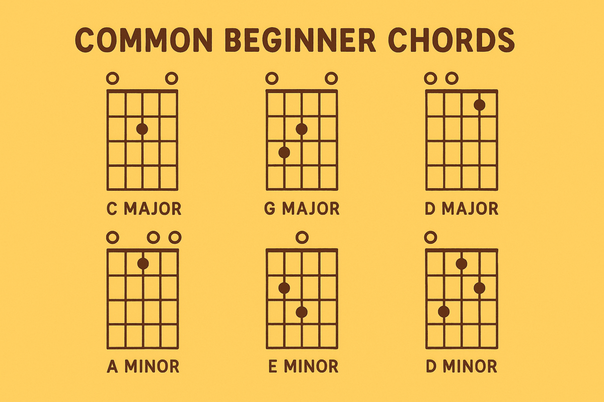 Guitar Chord Charts Guide For Beginners