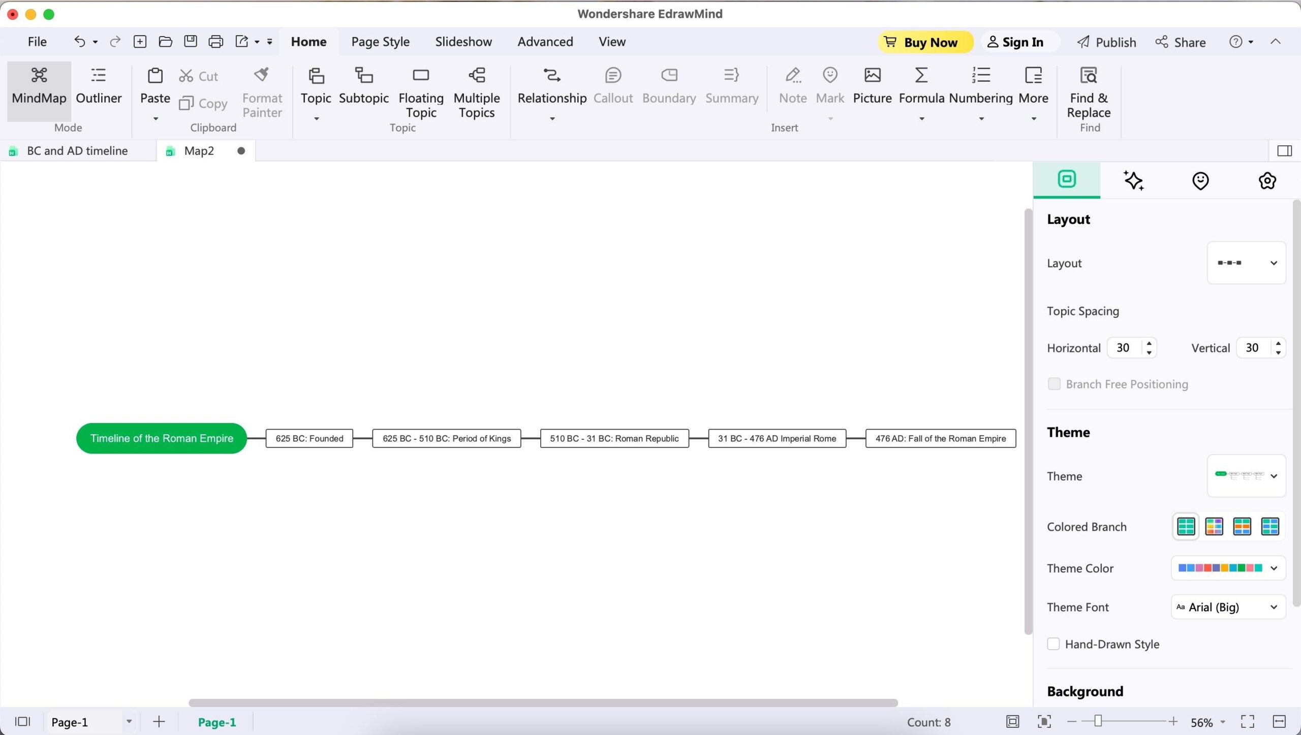 How To Create A BCE CE BC And AD Timeline EdrawMind How To Create A BCE CE BC And AD Timeline EdrawMind