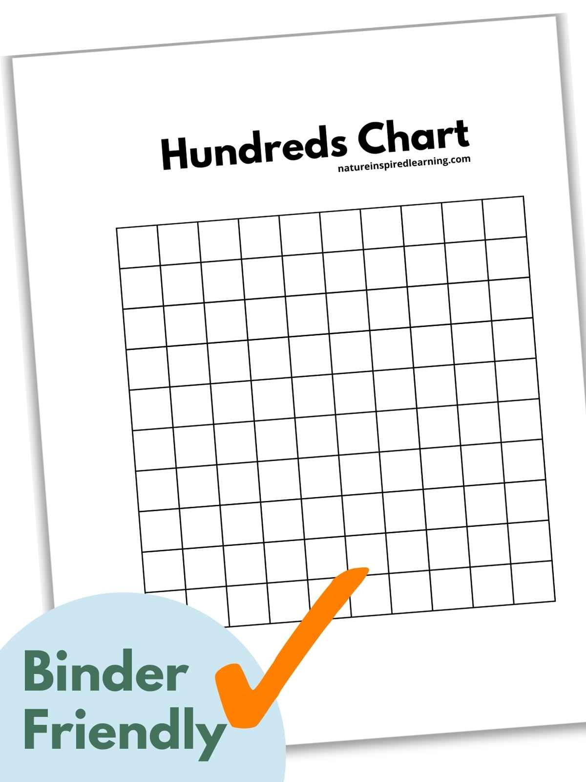 Hundreds Charts Free Printable Nature Inspired Learning Hundreds Charts Free Printable Nature Inspired Learning