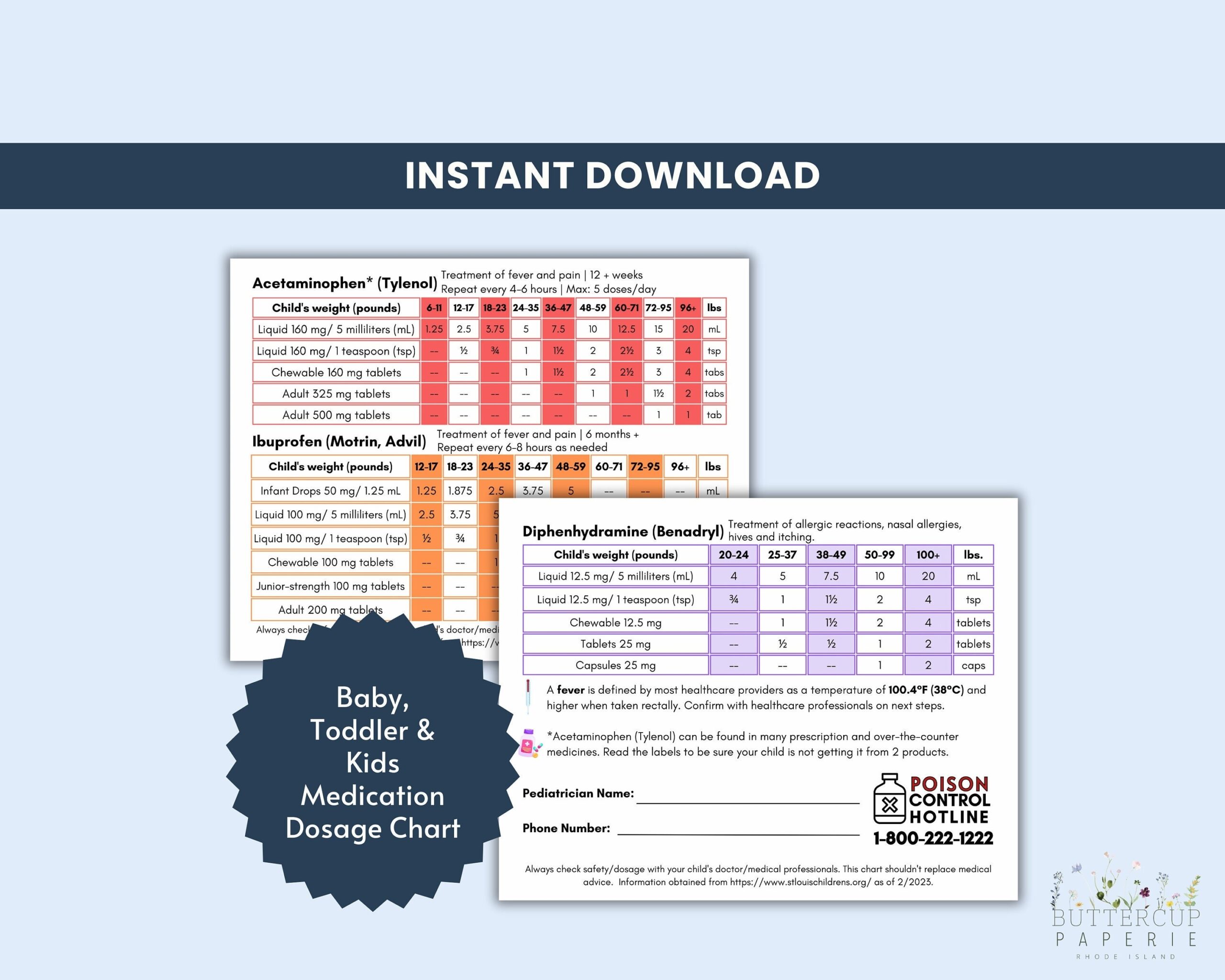 Infant Toddler And Children S Medicine Dosage Chart Includes 3 Medications Dosage Guide For Kids Instant Download First Time Mom Guide Etsy Infant Toddler And Children S Medicine Dosage Chart Includes 3 Medications Dosage Guide For Kids Instant Download First Time Mom Guide Etsy