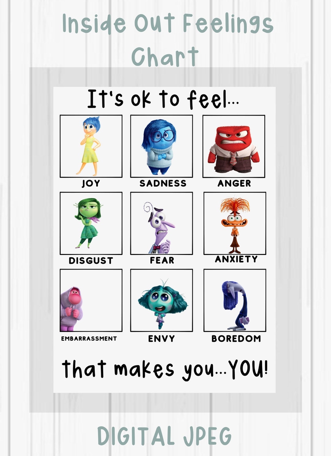 Inside Out Feelings Chart Digital Download Emotional Awareness Printable Etsy Finland Inside Out Feelings Chart Digital Download Emotional Awareness Printable Etsy Finland