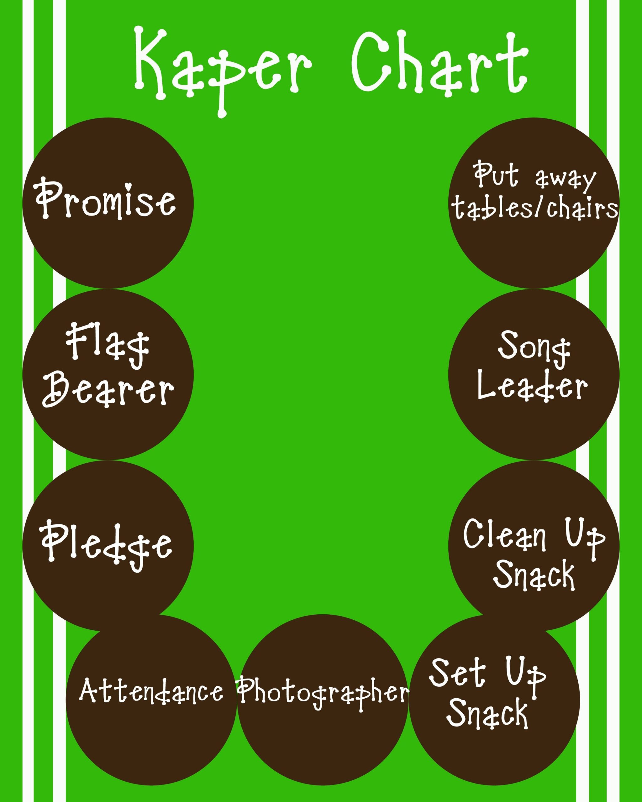 Kaper Chart I M Going To Print As An 8x10 And Mount On Cardboard Then I M Going To Put Their Names On Clothespins To Clip On The Chart Feel Free To Download Kaper Chart I M Going To Print As An 8x10 And Mount On Cardboard Then I M Going To Put Their Names On Clothespins To Clip On The Chart Feel Free To Download