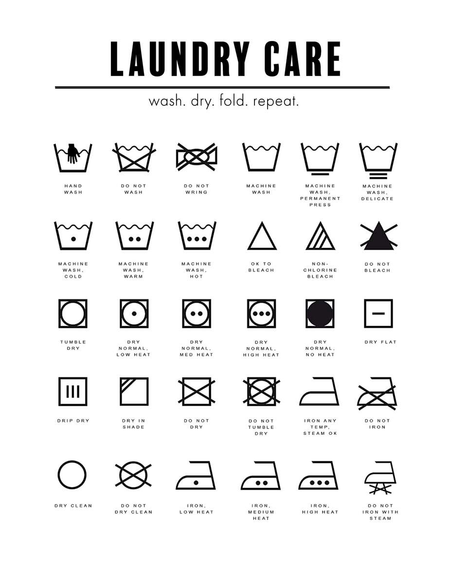 Laundry Symbols Printable Sew Woodsy Laundry Symbols Printable Sew Woodsy