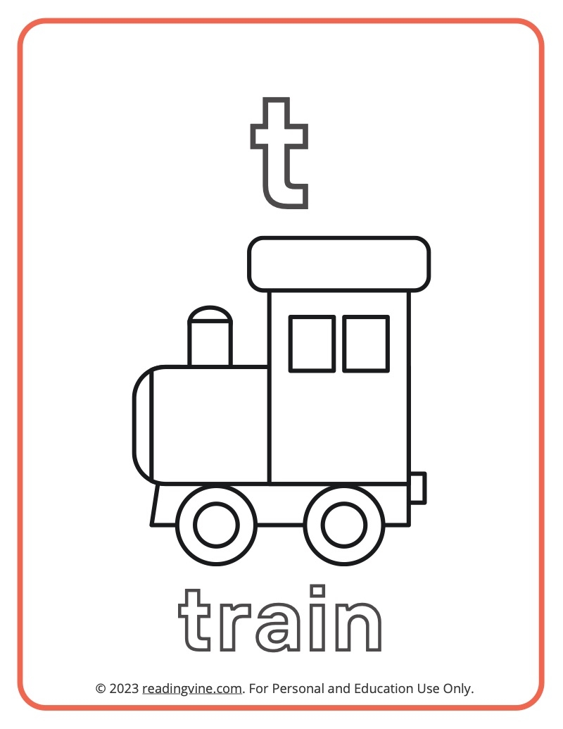 Letter T Coloring Pages Letter T Preschool Printables Preschool Mom