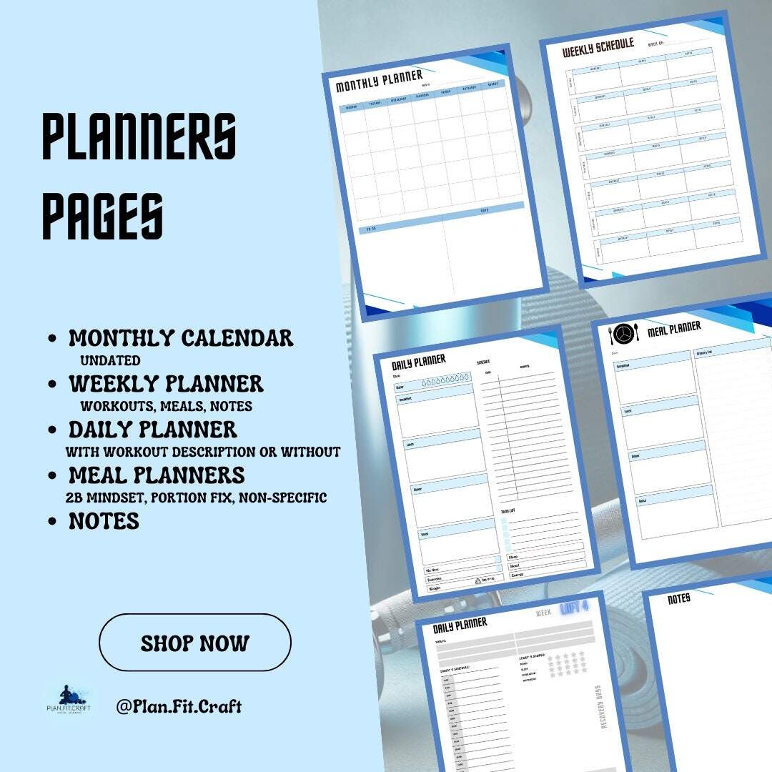 LIIFT4 Beachbody Fitness Journal 8 Week Workout Log Meal Planner Printable PDF Etsy LIIFT4 Beachbody Fitness Journal 8 Week Workout Log Meal Planner Printable PDF Etsy