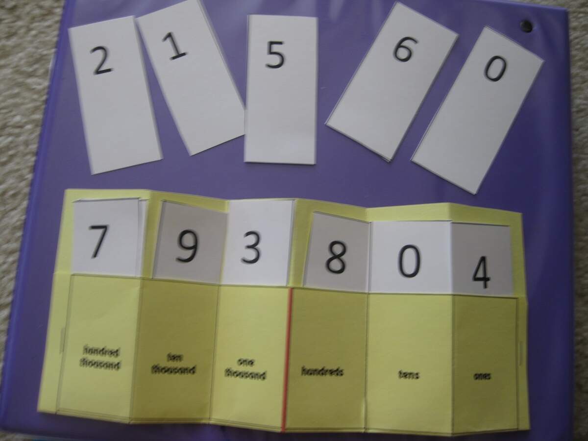 Live And Learn Exploring Place Value Pocket Chart And Card Game Live And Learn Exploring Place Value Pocket Chart And Card Game