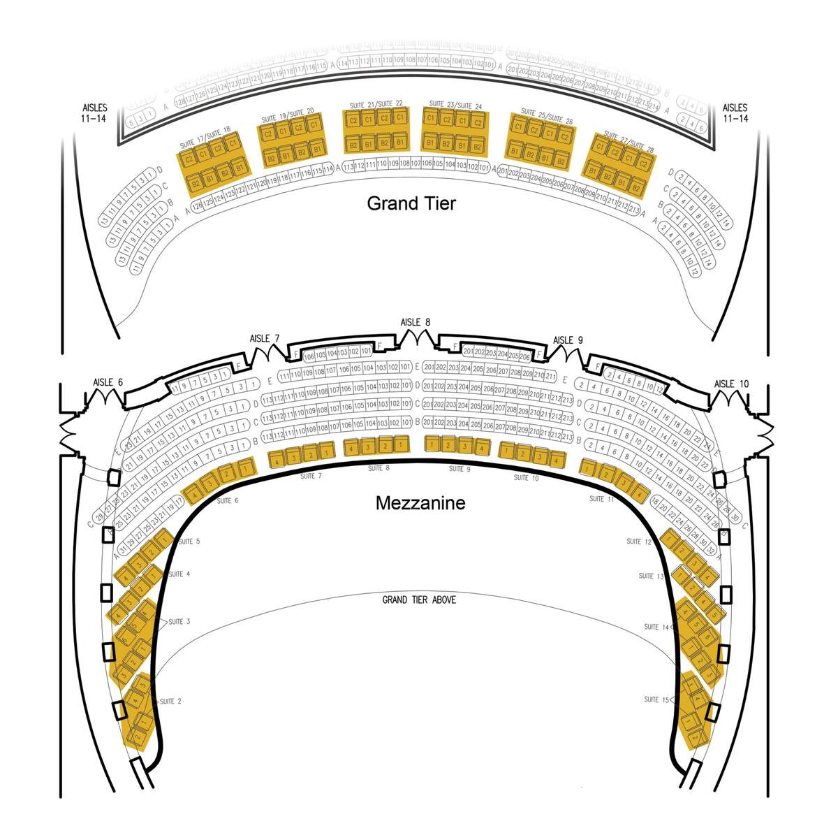 Luxury Suites The Orpheum Theatre Group Group Tickets The Orpheum Theatre Group