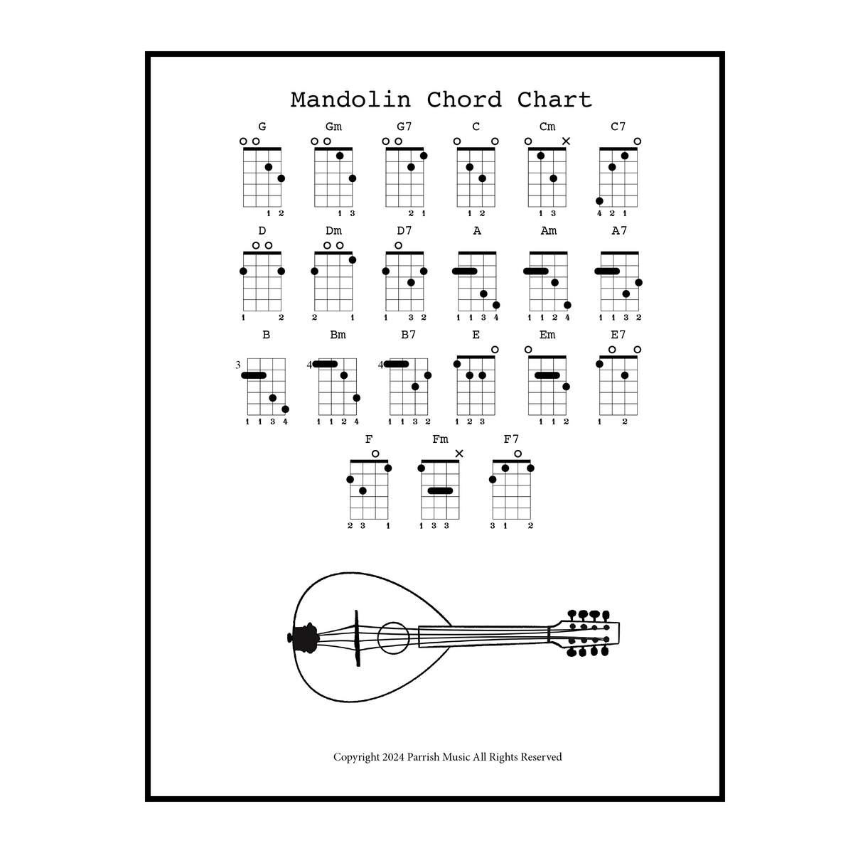 Mandolin Chord Chart Free Download Parrish Music Mandolin Chord Chart Free Download Parrish Music