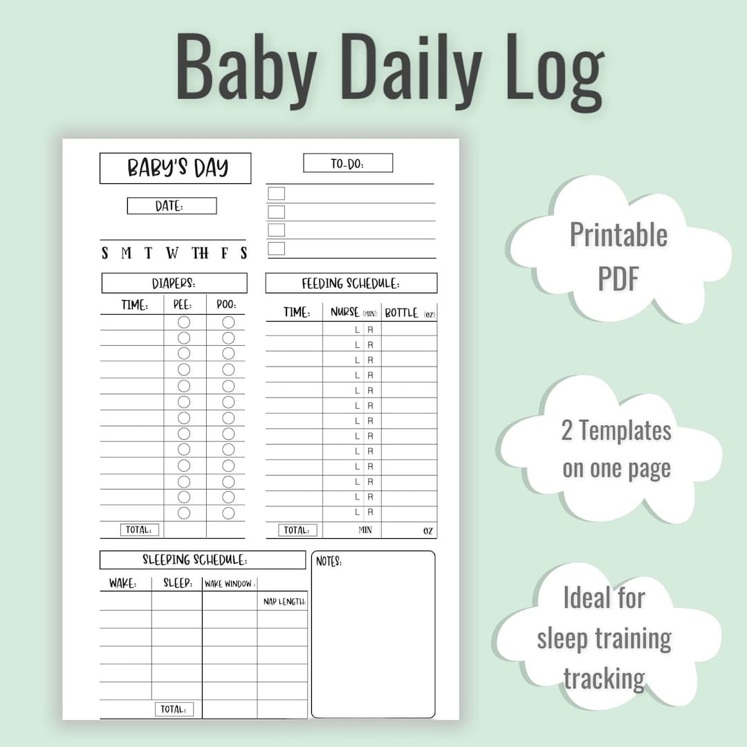 50 Printable Baby Feeding Charts Newborn Feeding Schedule