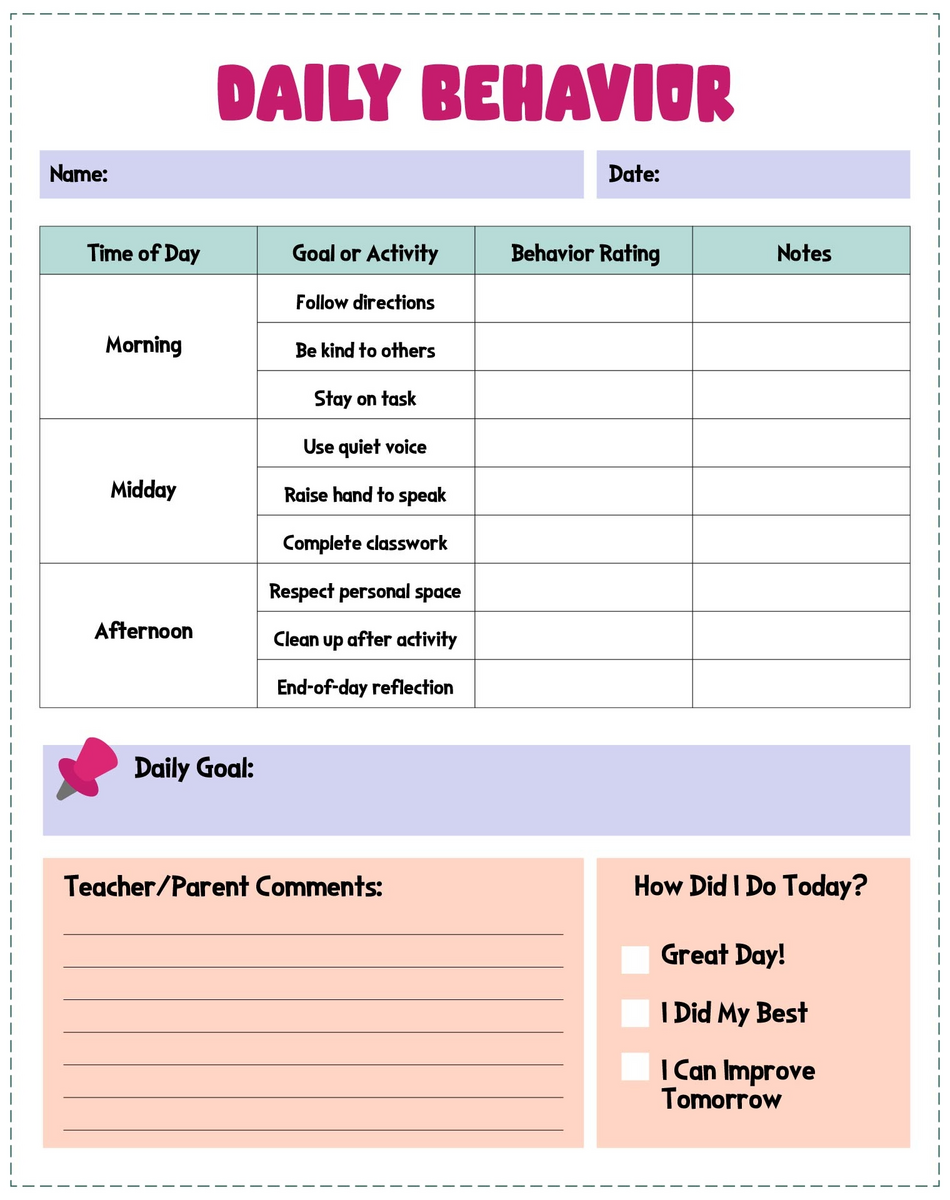 Observation Forms 10 Free PDF Printables Printablee