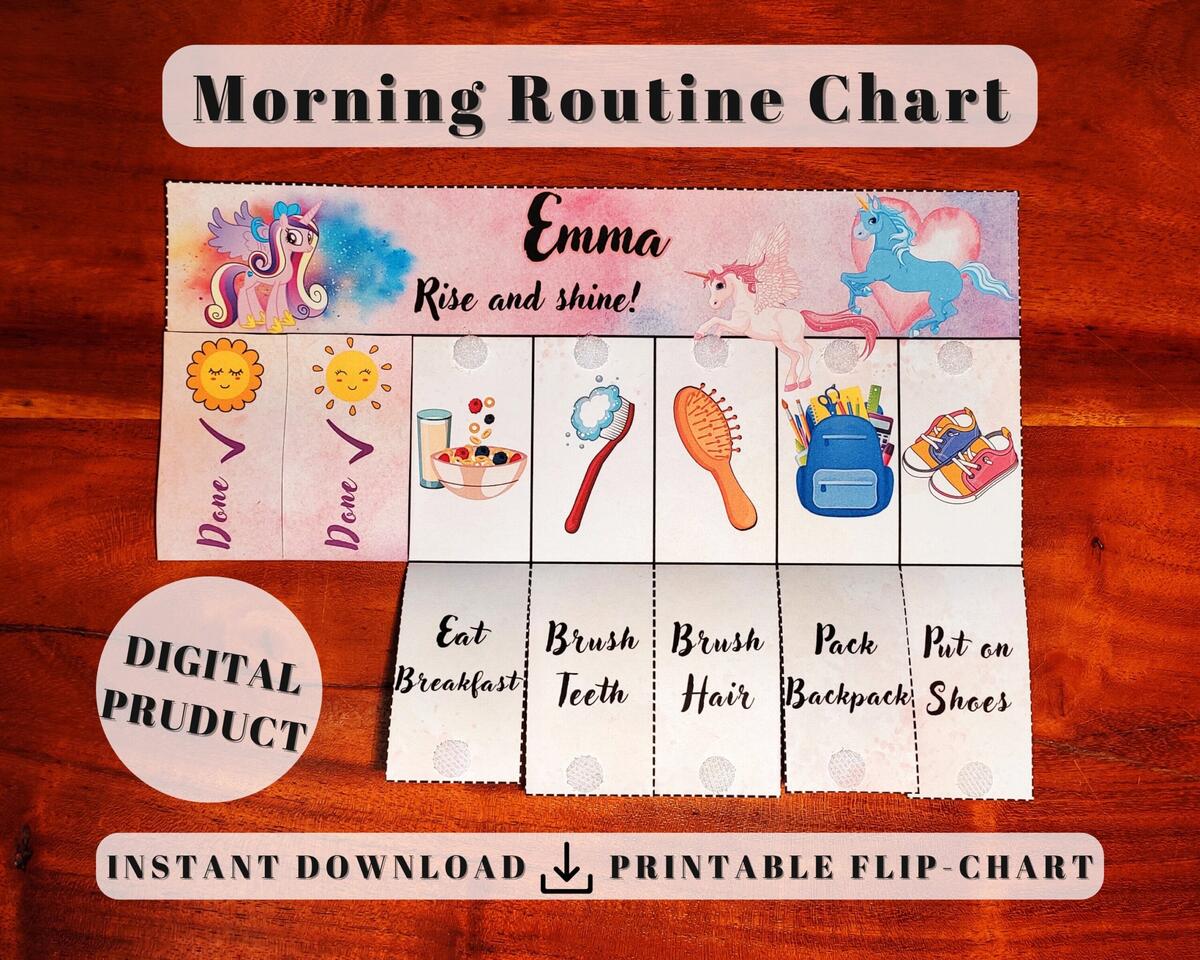 Pony Morning Routine Chart Printable Flip Chore Chart For Kids Daily Ready Before School Checklist Toddler Visual Schedule Reward Chart Etsy Pony Morning Routine Chart Printable Flip Chore Chart For Kids Daily Ready Before School Checklist Toddler Visual Schedule Reward Chart Etsy