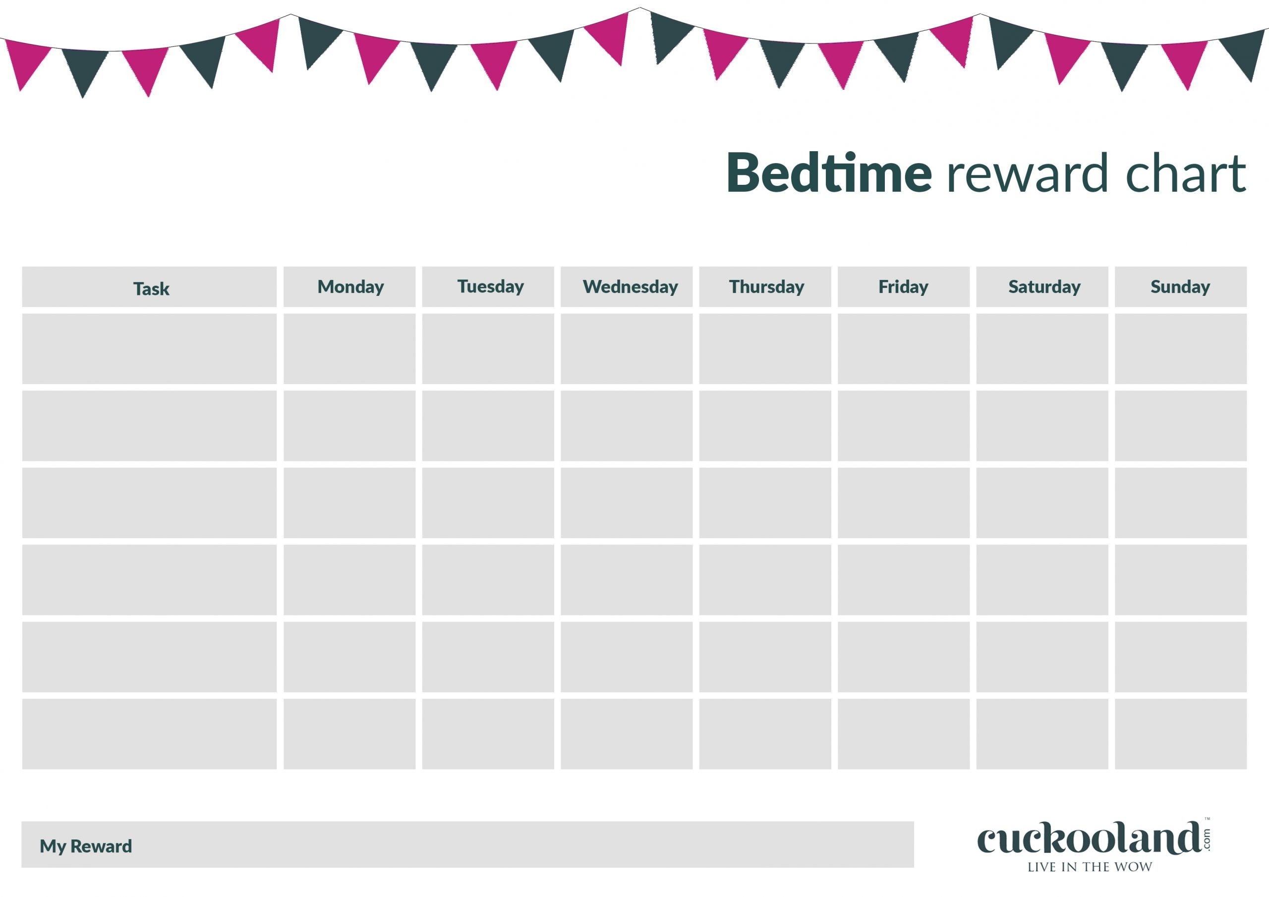 Printable Reward Charts For Kids Cuckooland Printable Reward Charts For Kids Cuckooland