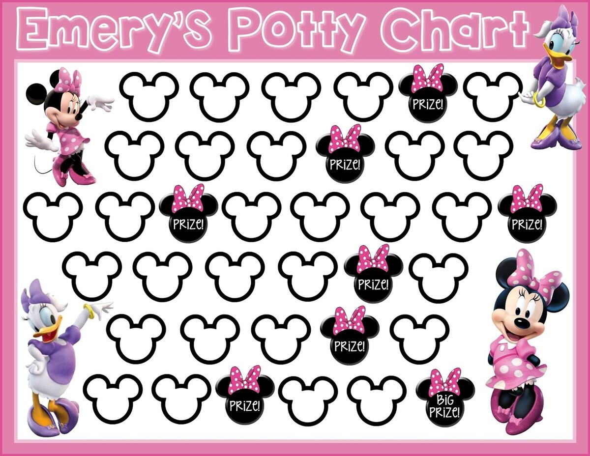 Richly Blessed Two Year Old Tales Potty Training Free Printable Minnie Mouse Potty Chart Minnie Mouse Potty Training Chart Reward Chart Potty Training Printable Potty Training Tips Digital Download Chart Etsy Sweden