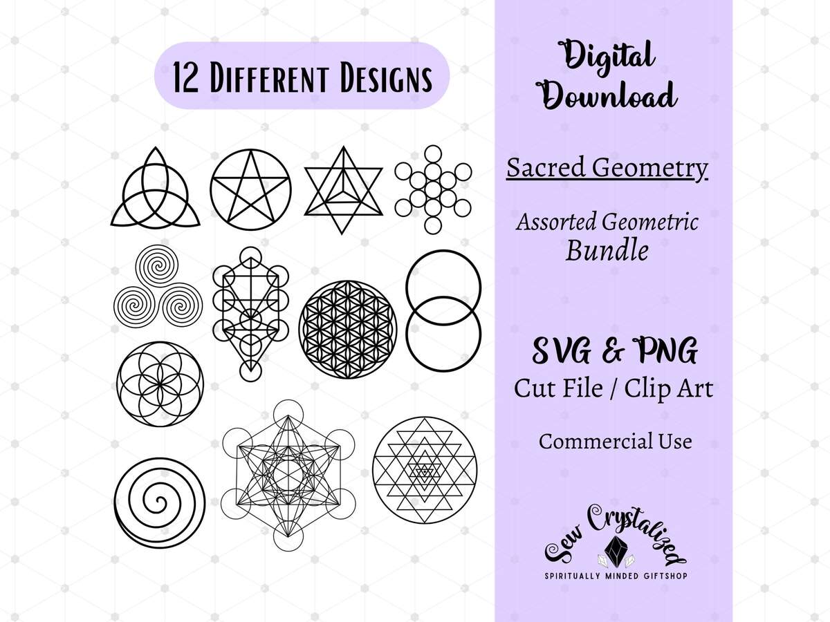 Sacred Geometry SVG Sacred Geometric PNG Assorted Geometry Clip Art Sacred Geometry Cut Files Sacred Geometry Bundle For Cricut Etsy Amazon Hermetic Principles Art Print Sacred Geometry Poster Magical Esoteric Gifts Home Wall Decor Unframed 36 X 36 Posters Prints