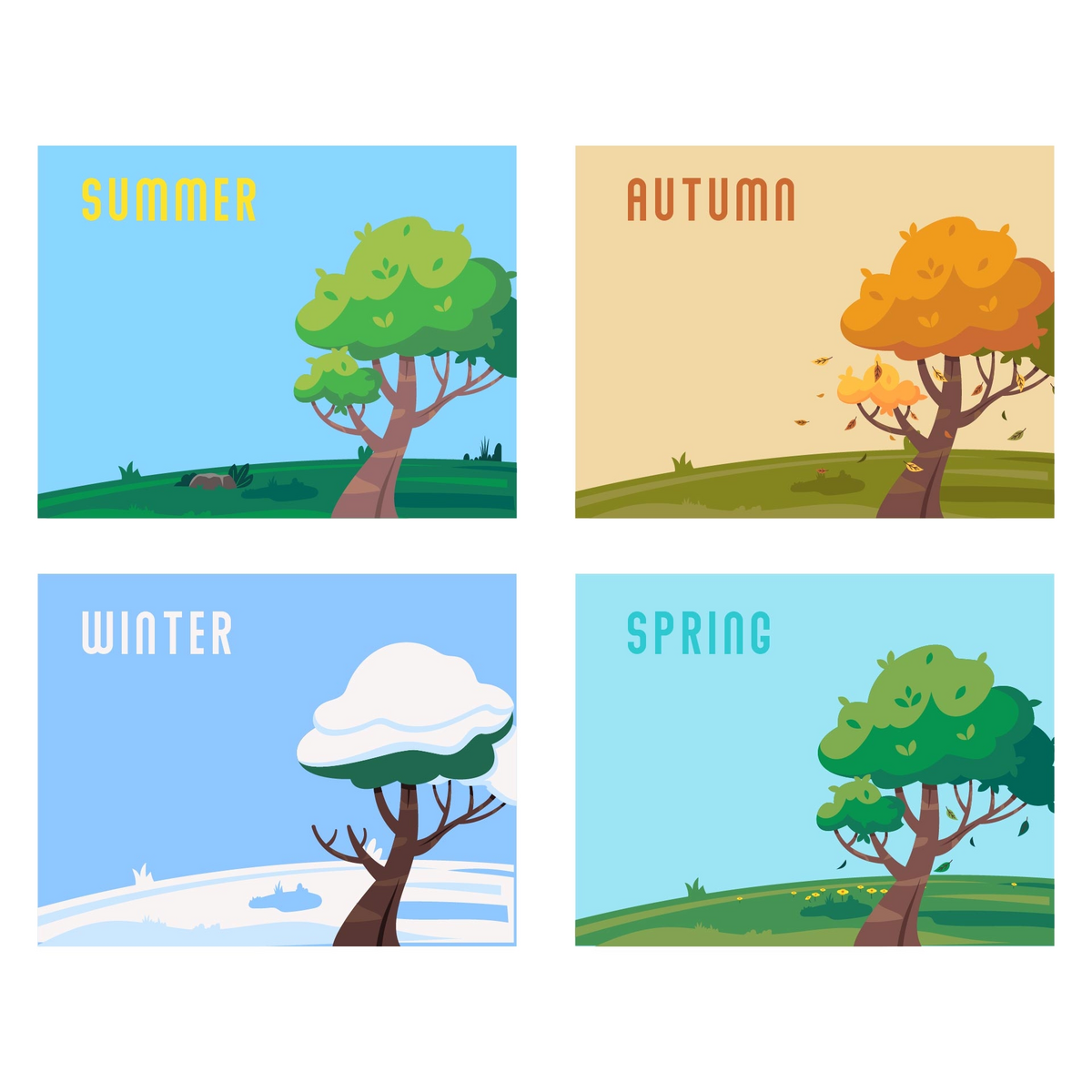 Seasons Chart 10 Free PDF Printables Printablee Season And Weather Free 10 Free PDF Printables Printablee