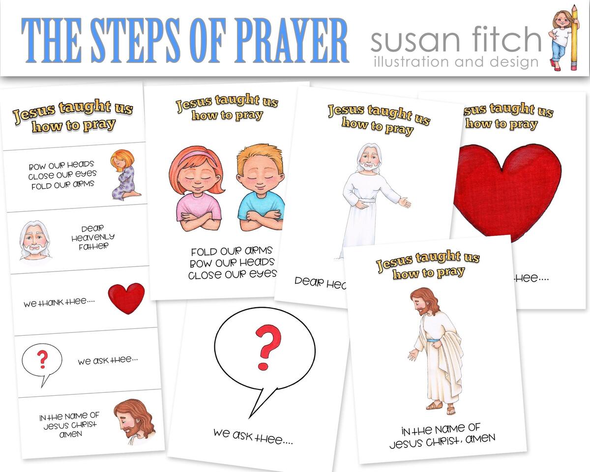 The Steps Of Prayer Printables Etsy The Steps Of Prayer Printables Etsy