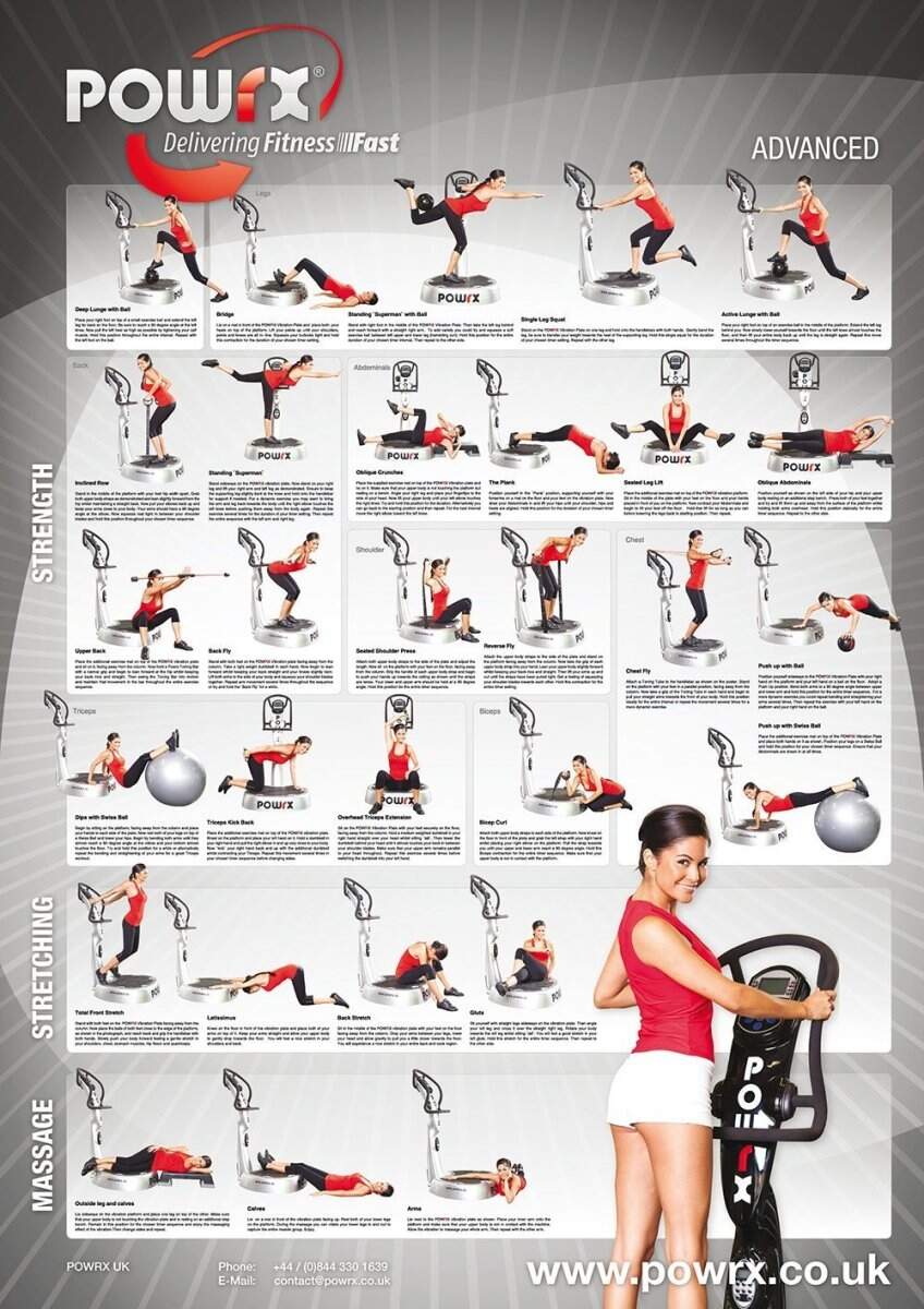 Vibration Plate Exercises Workout Videos Charts Vibration Plate Info Vibration Plate Exercises Workout Videos Charts Vibration Plate Info