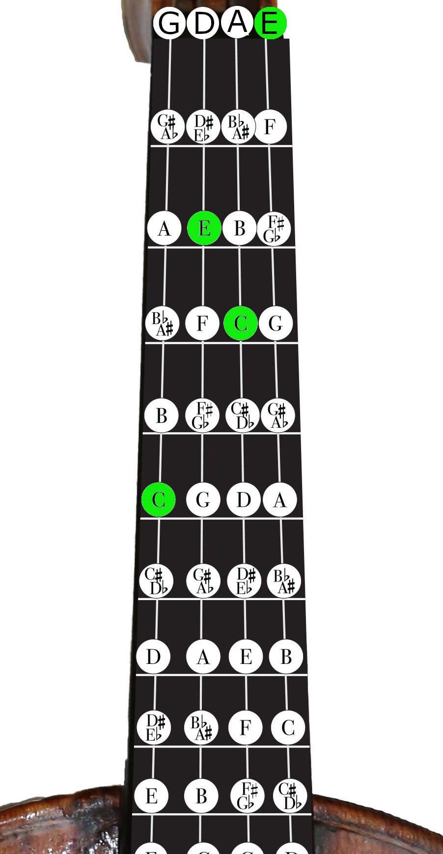 Free Violin Fingering Charts PDF Violinspiration