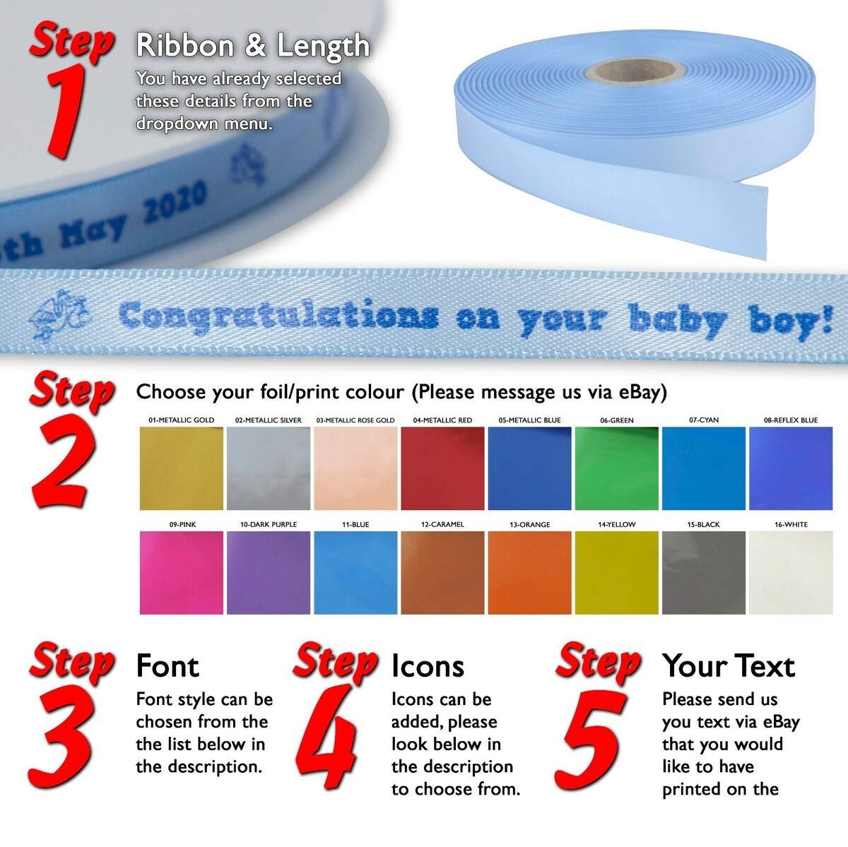 Wedding Favor Ribbon Personalised 10mm Satin Ribbon With Foil Print Birthdays Christening Parties Custom Logo Ribbon Wedding Favor Ribbon Personalised 10mm Satin Ribbon With Foil Print Birthdays Christening Parties Custom Logo Ribbon