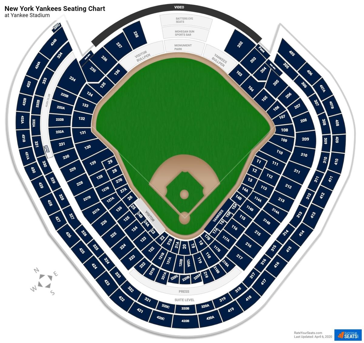 Yankee Stadium Seating Chart Custom Wedding Or Bar Mitzvah Digital Download Etsy Norway