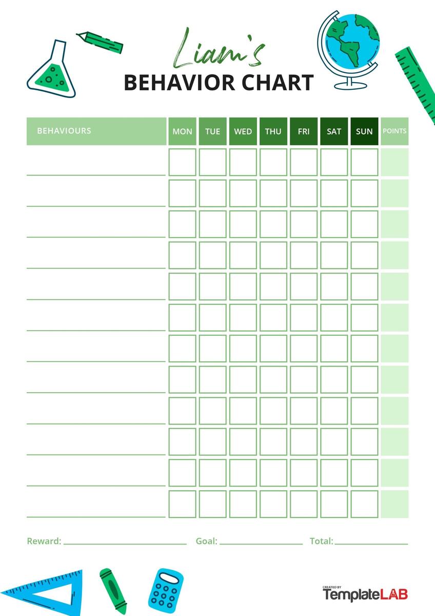 Free Behavior Charts Storyboard That Templates 2025