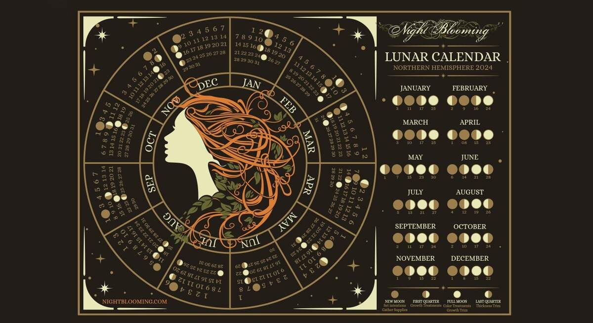 Moon Calendar Haircut