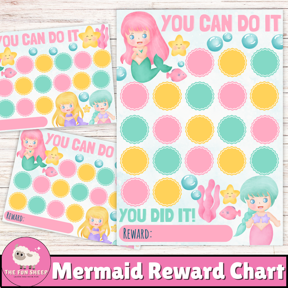 Mermaid Reward Chart Printable Behavior Chart Cute Mermaid Chore Chart Made By Teachers Mermaid Reward Chart Printable Behavior Chart Cute Mermaid Chore Chart Made By Teachers