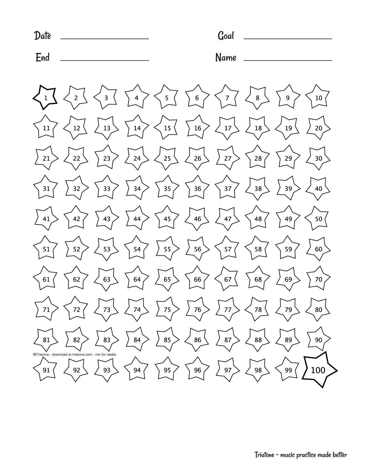 Free Printable Reward Chart My Someday In May